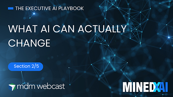 What AI Can Actually Change — Part 2 of 5 title card